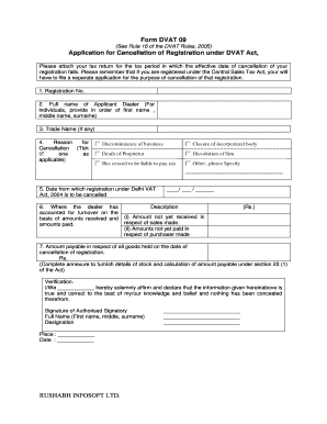 How to Cancel Tin Number Online  Form