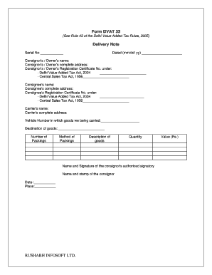 Dvat 3233 Form