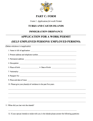 Tci Immigration Forms