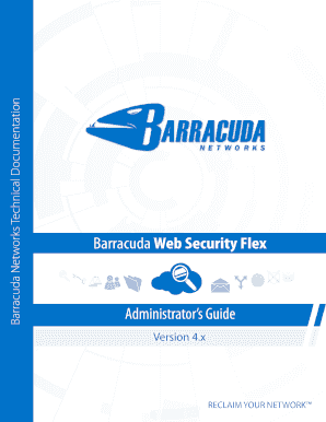 Barracuda Web Security Flex Administrator&amp;#39;s Guide  Form
