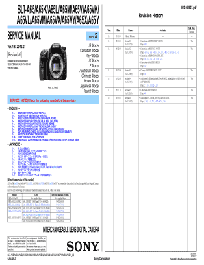 Sony Alpha Slt A65l  Form