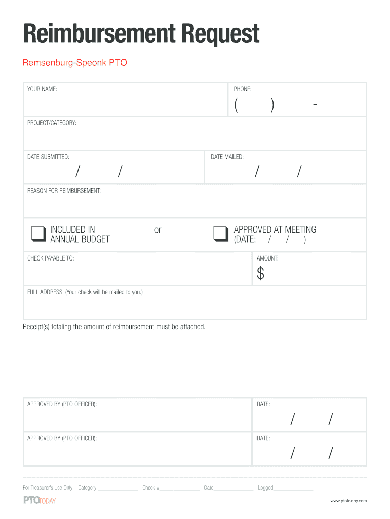 Meridian Transportation Reimbursement Form