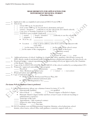 Gpr Form