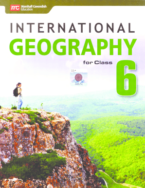 International Geography for Class 6 PDF  Form