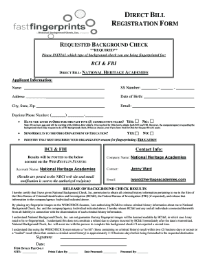  D BILL REGISTRATION FORM REQUESTED BACKGROUND CHECK 2009-2024