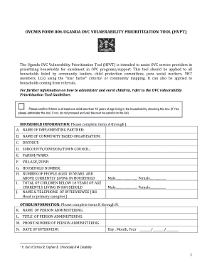 How to Fill Ovcmis Forms