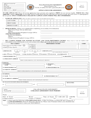 Osas Psu Palawan Edu Ph  Form