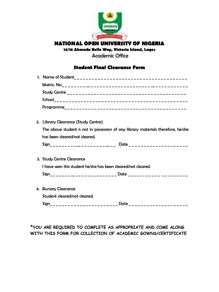 Noun Certificate Sample  Form