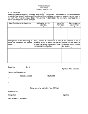 Gpf Nomination Form Rule 8 3