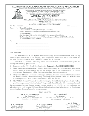 Aimlta  Form