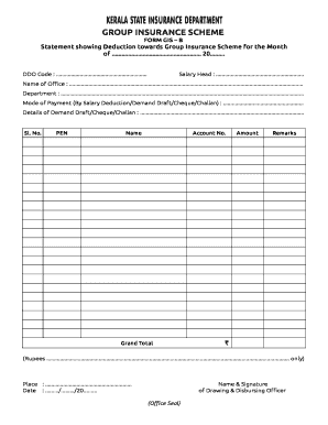 Gis Form PDF