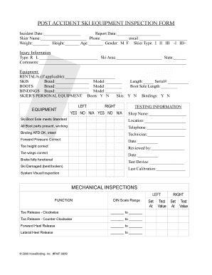 POST ACCIDENT SKI EQUIPMENT BINSPECTION FORMb