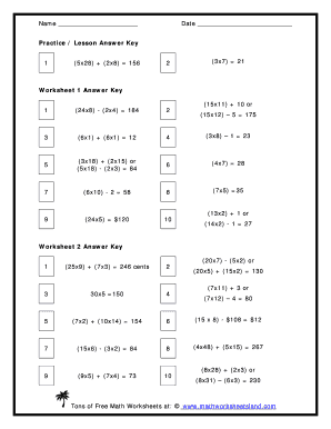 Mathworksheetsland  Form