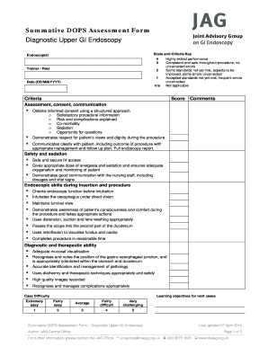 Dops Form