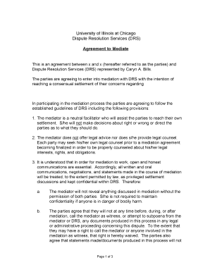  University of Illinois at Chicago Dispute Resolution Services DRS Oae Uic 2009-2024