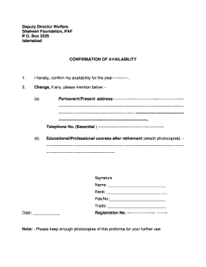 To Download the Form Shaheen Foundation