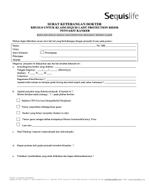 Surat Dokter  Form