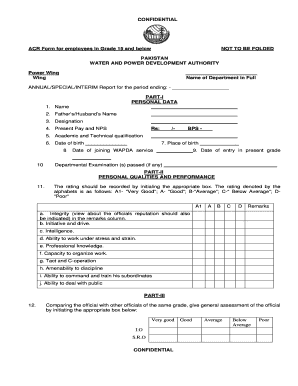 Acr Form PDF Download