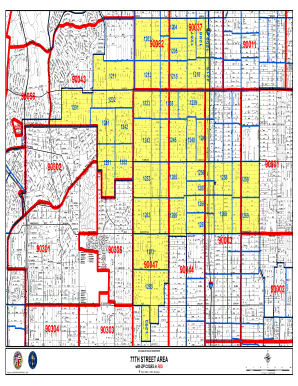 Lapd 77th Division Map  Form