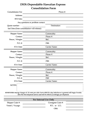 D39 CONSOLIDATION FORM DHX