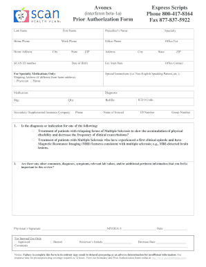 Express Scripts Prior Authorization Form 2021 Pdf