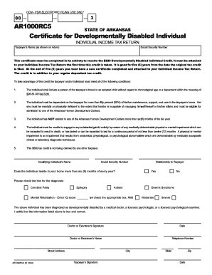 Ar1000rc5  Form