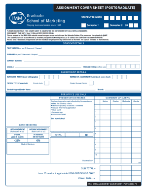 How to Look for Assignments on Imm  Form