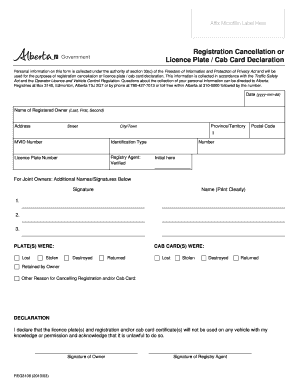 Cancellation of Service Imediatley PDF Form