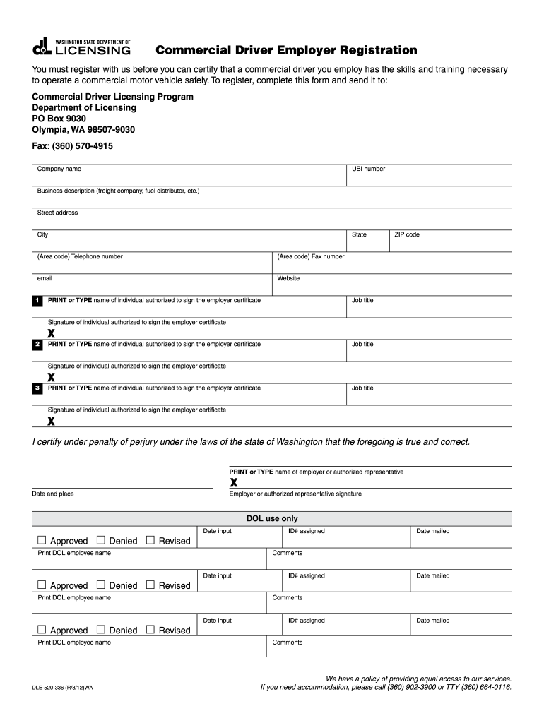 Employer Form