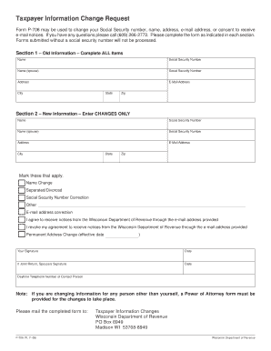 Form P 706 Wisconsin Department of Revenue Dor State Wi