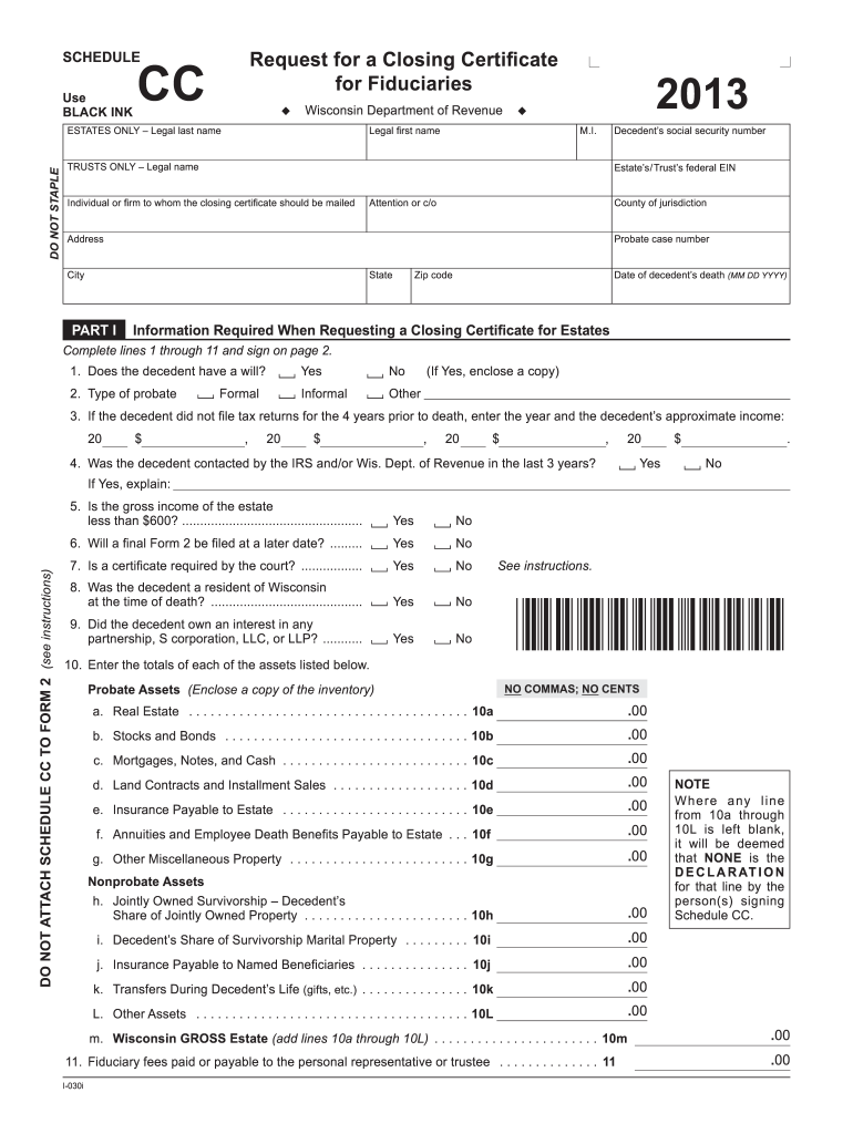Get and Sign Wisconsin Certificate Form 2020