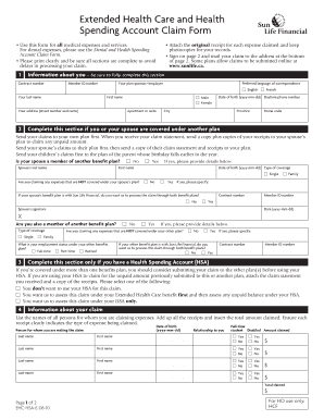  Sun Life Medical Claim Form Ryerson 2010