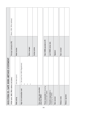 Ohs Form 05