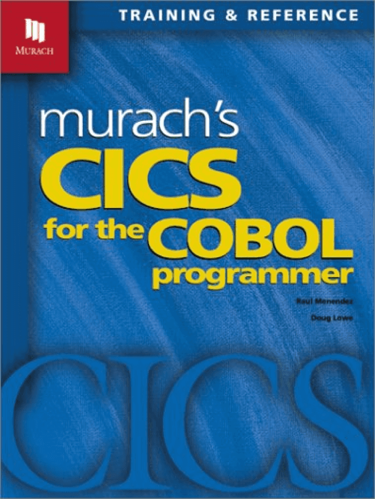 Murach&#039;s Mainframe Cobol PDF  Form