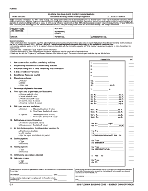 Form 402 Florida Building Code