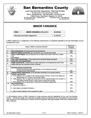 Ca San Bernardino County  Form