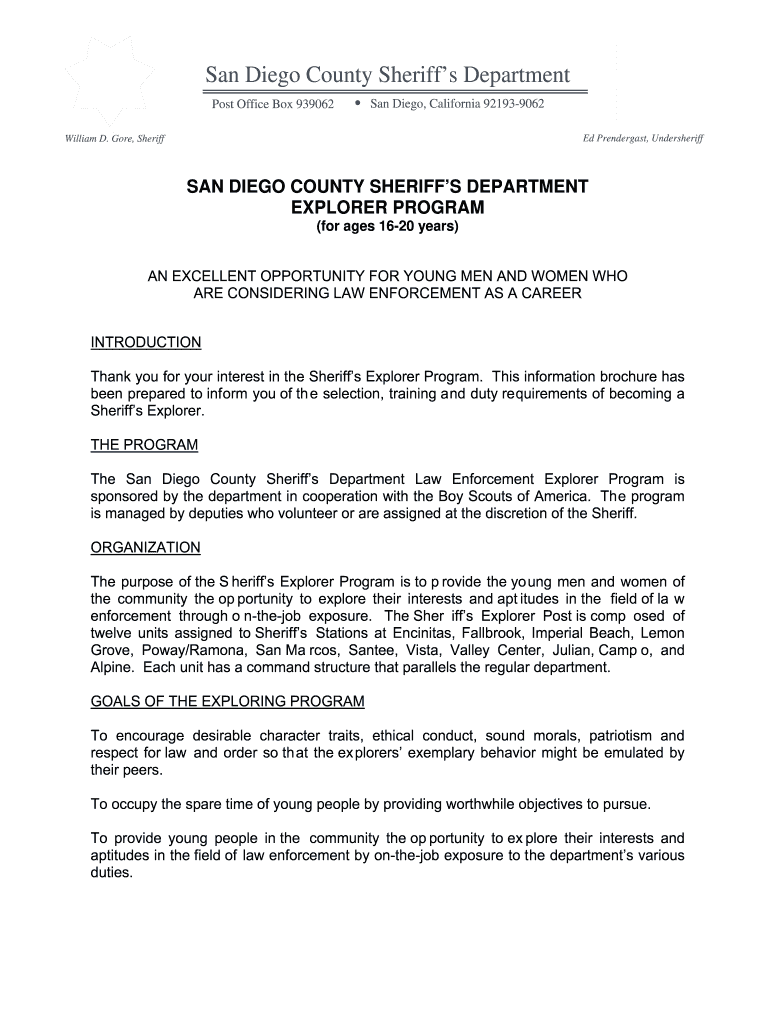  You May Click Here to Download an Application  San Diego County    Sdsheriff 2009-2024