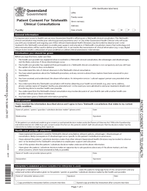 Telehealth Consent Form