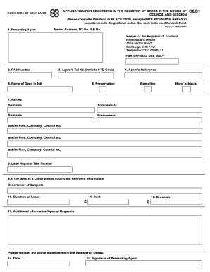 C S1 Form