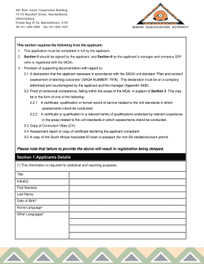 Mqa Accreditation Application Form