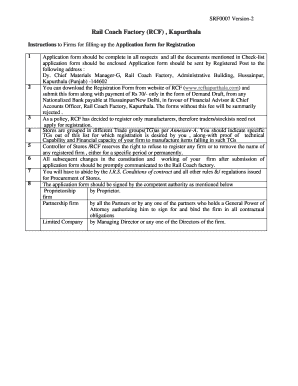 Rcf How to Fill Forn  Form