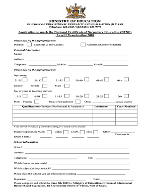 Ncse Past Papers English  Form