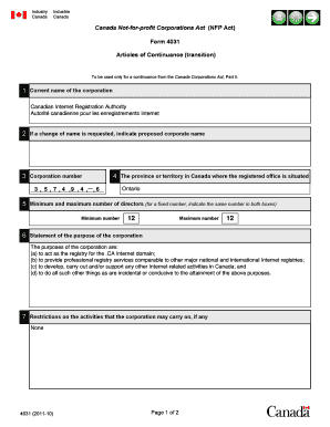 Form 4031