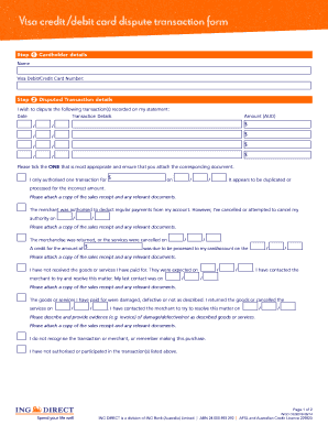  Ing Dispute Transaction 2014