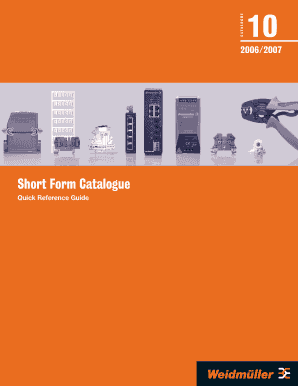 Farnell Catalogue  Form