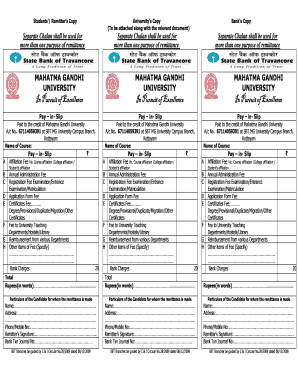 How to Fill Challan Form