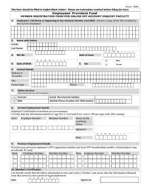 Epf Form