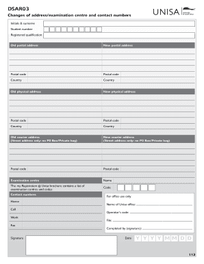 Dsar 03 Form