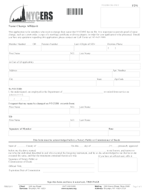  Nycers Form 361 2011-2024