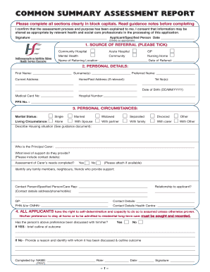 Csar Form